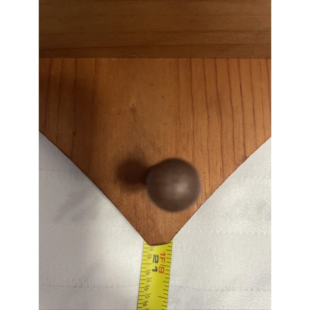 Vintage 3 Tier Wooden Heart Shape Shelf with Peg Cottagecore Grandma Country